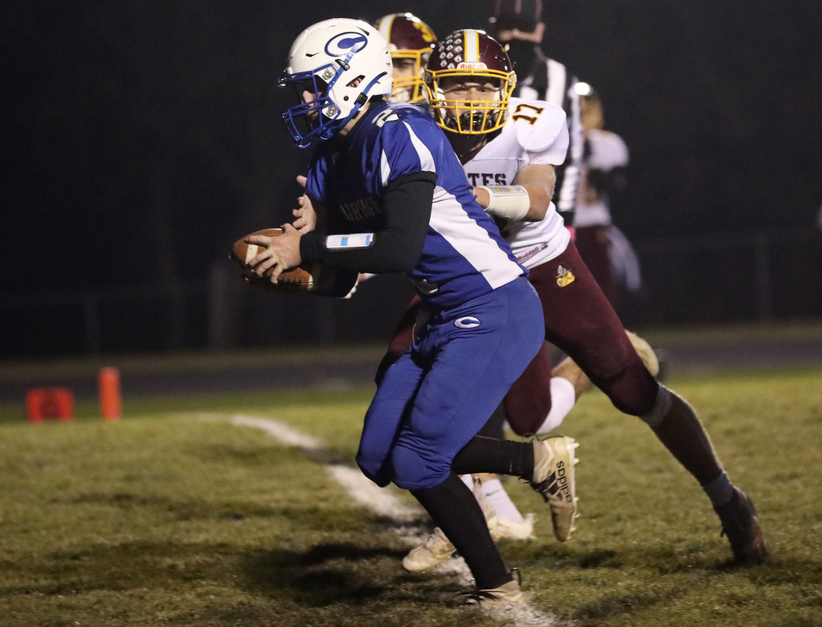 Cambridge 43, Waterloo 13